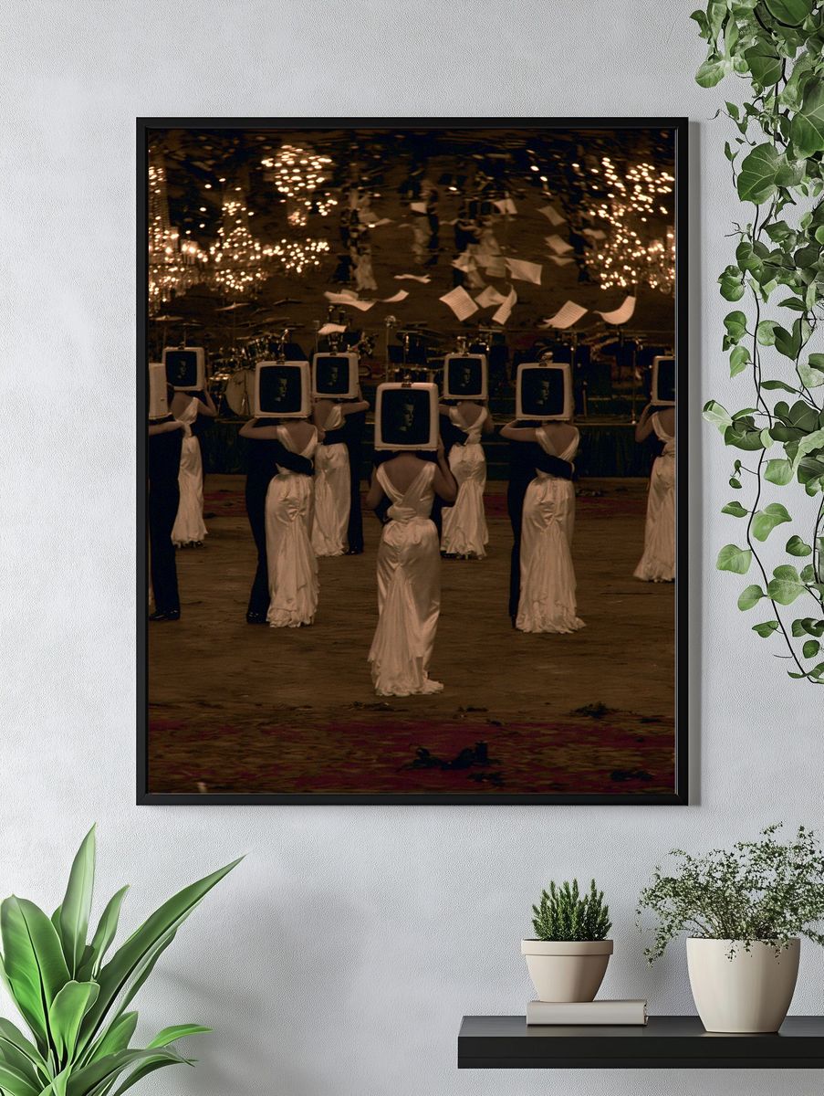 Surreal Ballroom Performance Print. — room view 4