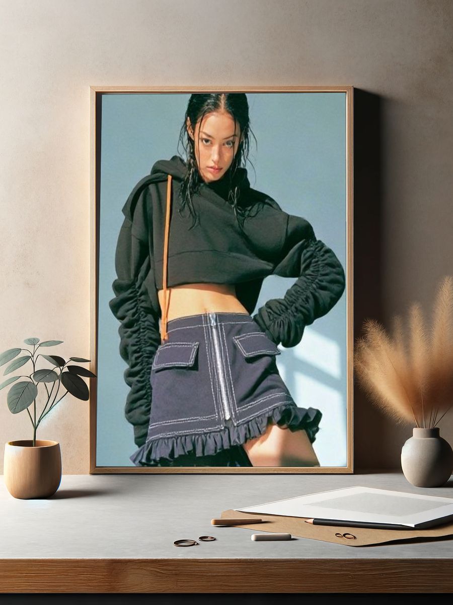 Fashion Portrait Poster. — room view 2