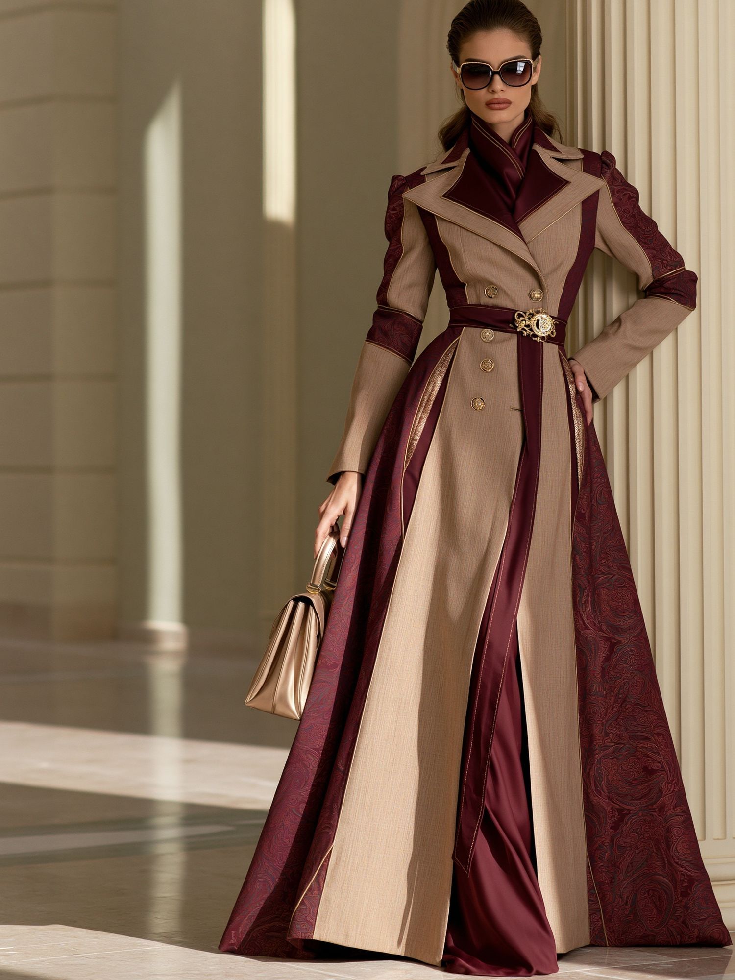 Luxury Fashion Portrait Poster. poster detail