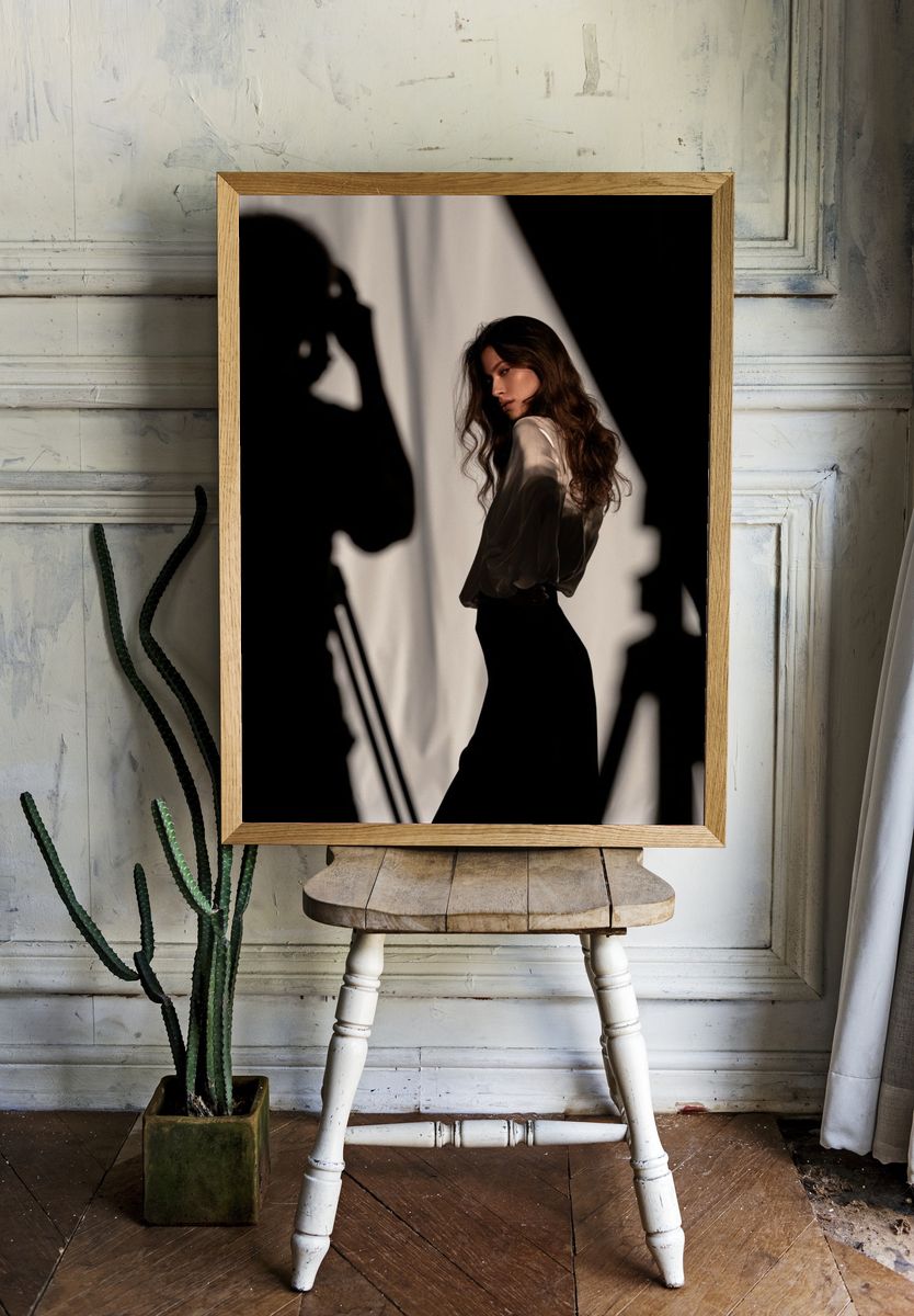 Fashion Portrait Photography Poster. room preview