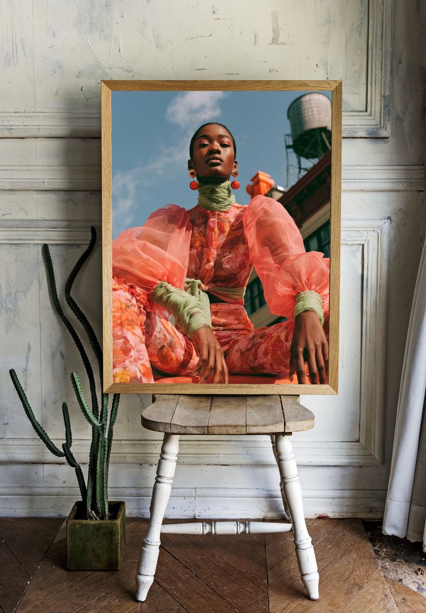 Fashion Portrait Photography Poster. room preview