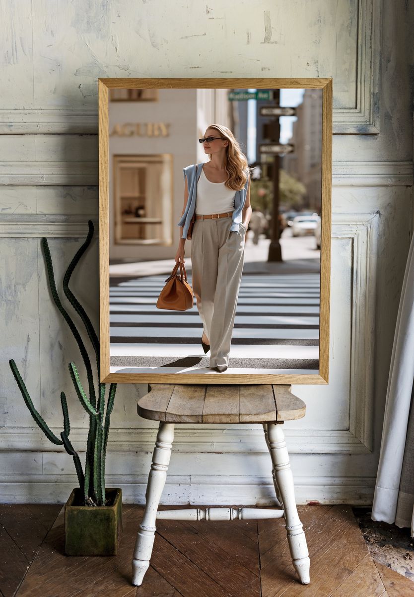 City Street Style Photography Poster. — room view 1