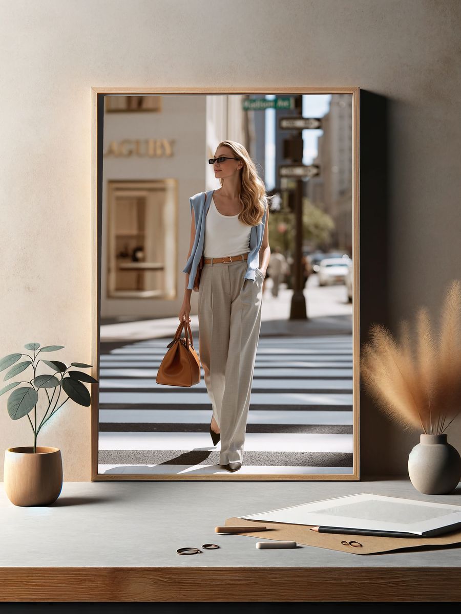 City Street Style Photography Poster. — room view 2