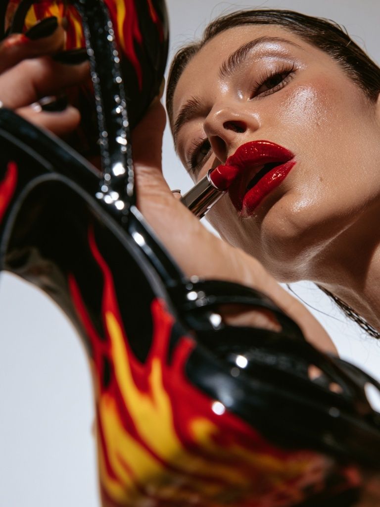Bold Beauty Fashion Poster. poster — fashion art