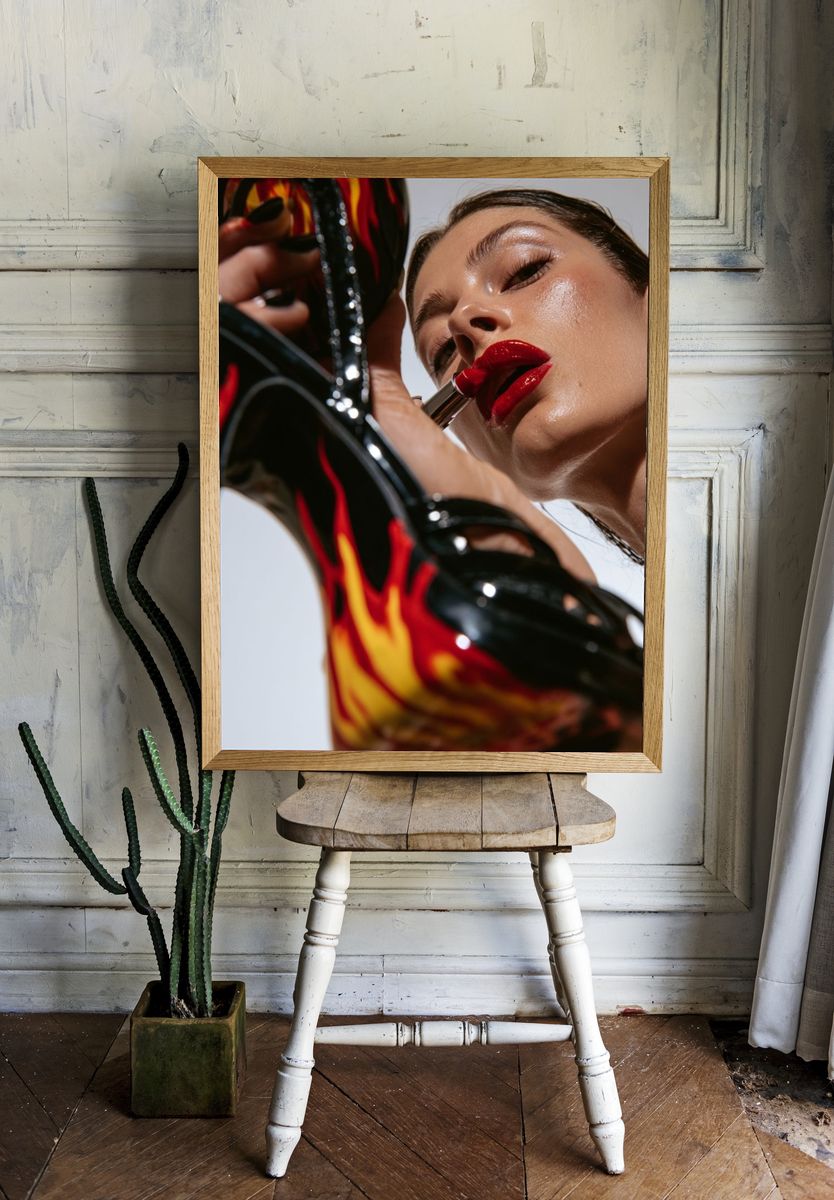 Bold Beauty Fashion Poster. room preview