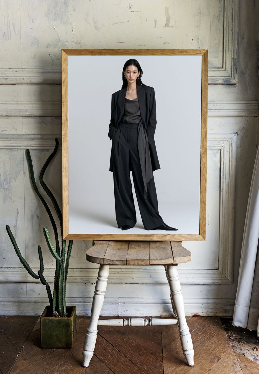 Minimalist Fashion Portrait Poster. room preview
