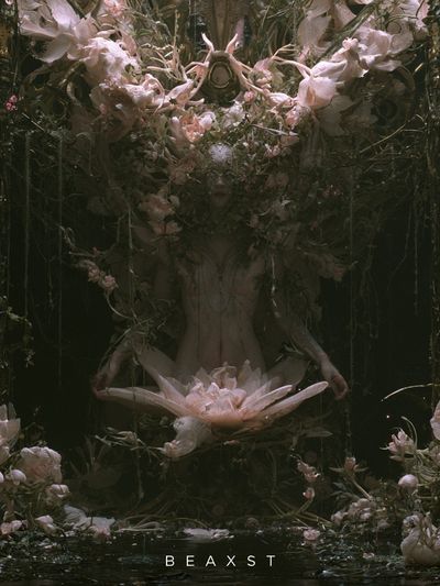 BEAXST Floral Surrealism Poster.