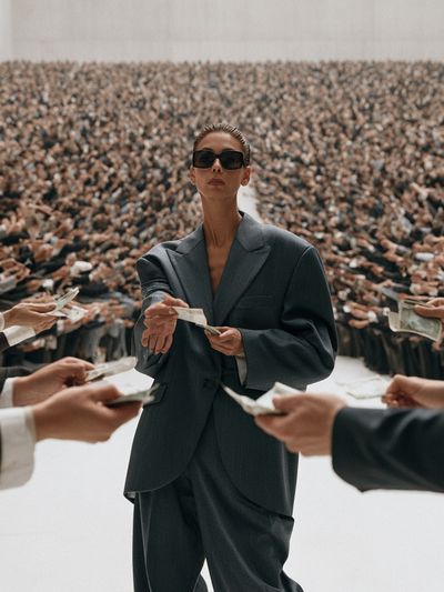 Fashion Crowd Exchange Poster.