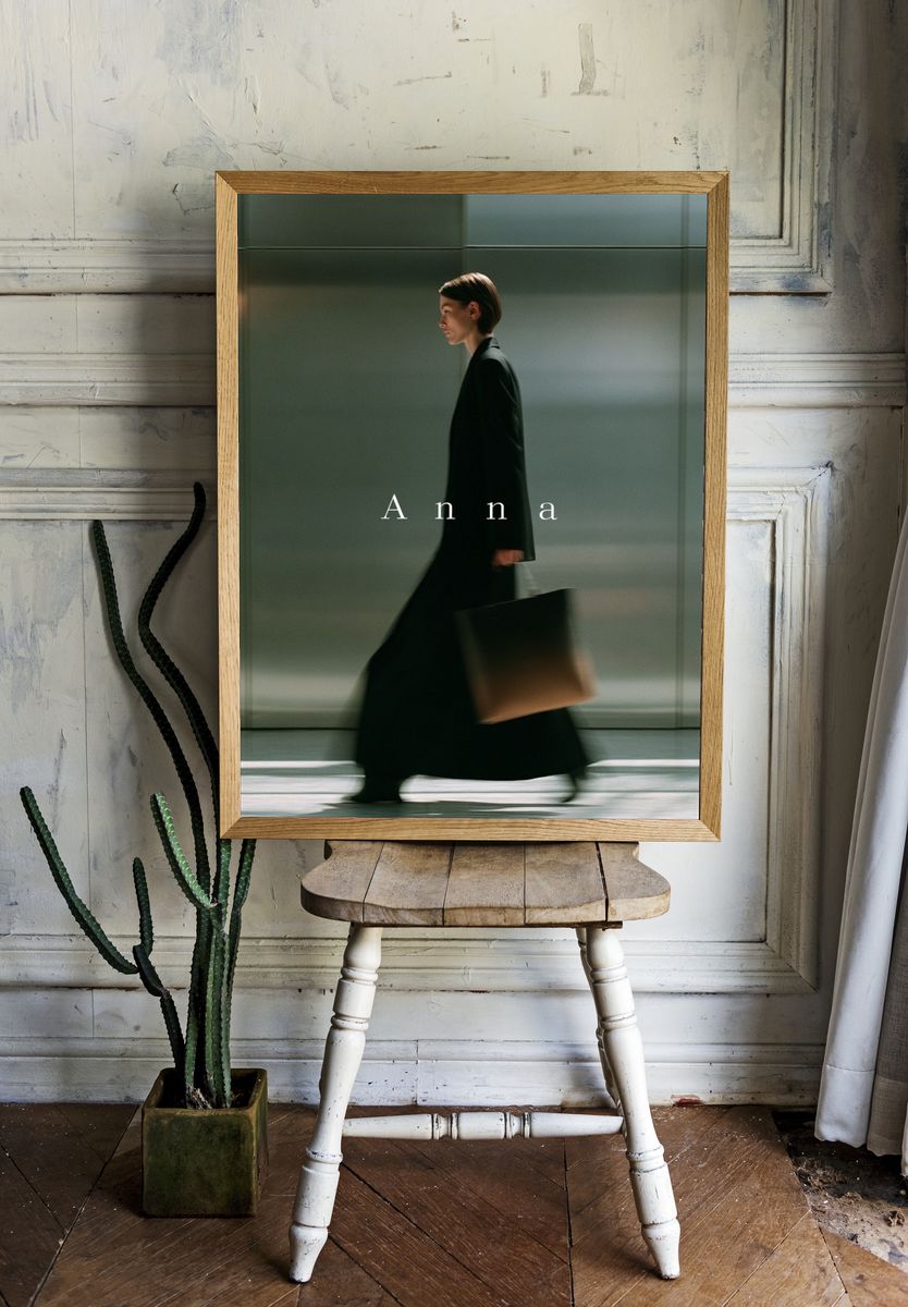 Anna Fashion Photography Poster. — room view 1