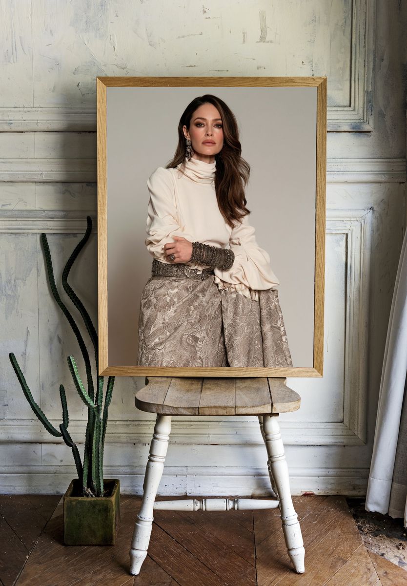 Elegant Fashion Portrait Poster. room preview