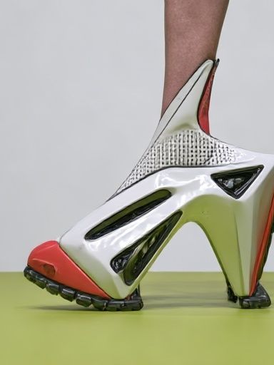 Futuristic Sneaker Fashion Poster. poster detail
