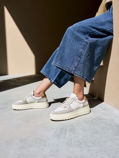 Minimalist Sneaker Fashion Poster.