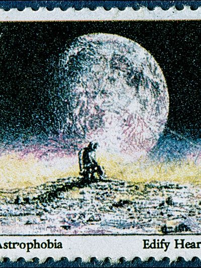 Astrophobia Moon Poster.