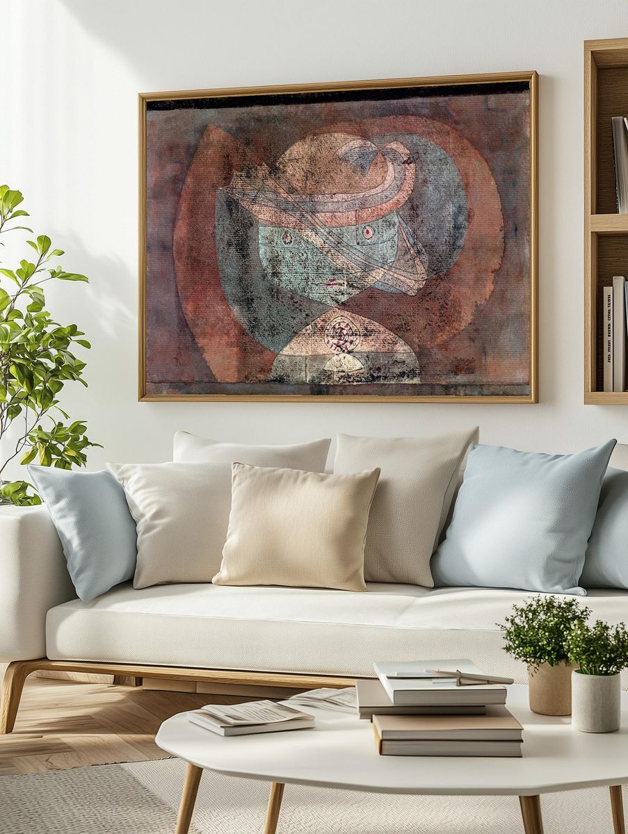 Movement Child (1928) painting high. — room view 2