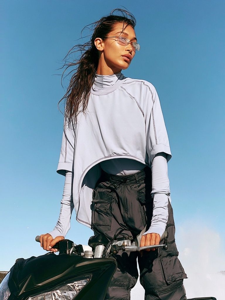 Fashion Rider Portrait Poster. poster detail