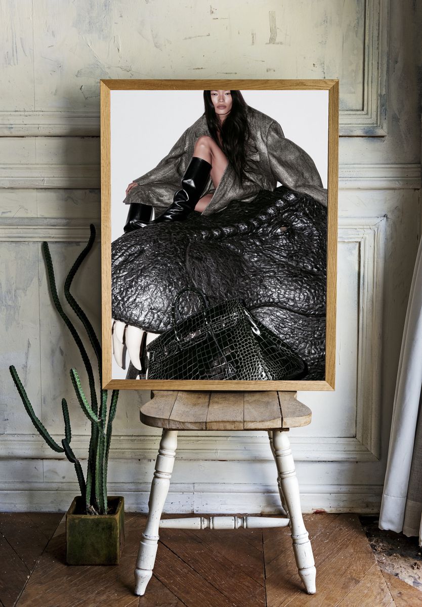 High Fashion Portrait Photography Poster. room preview