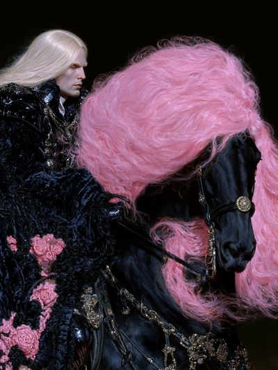 Fashion Horse Portrait Poster.