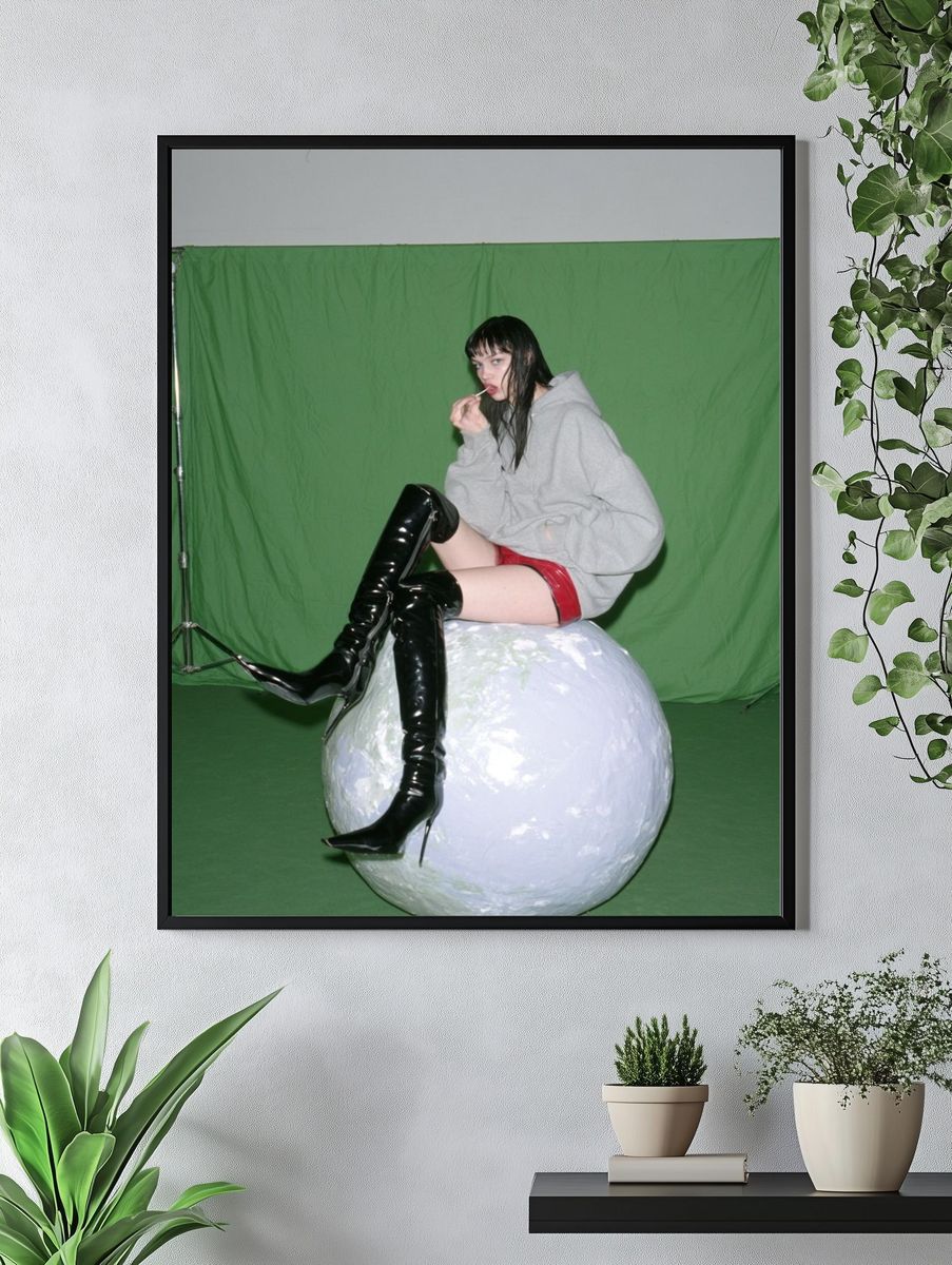 Studio Fashion Portrait Poster. — room view 4