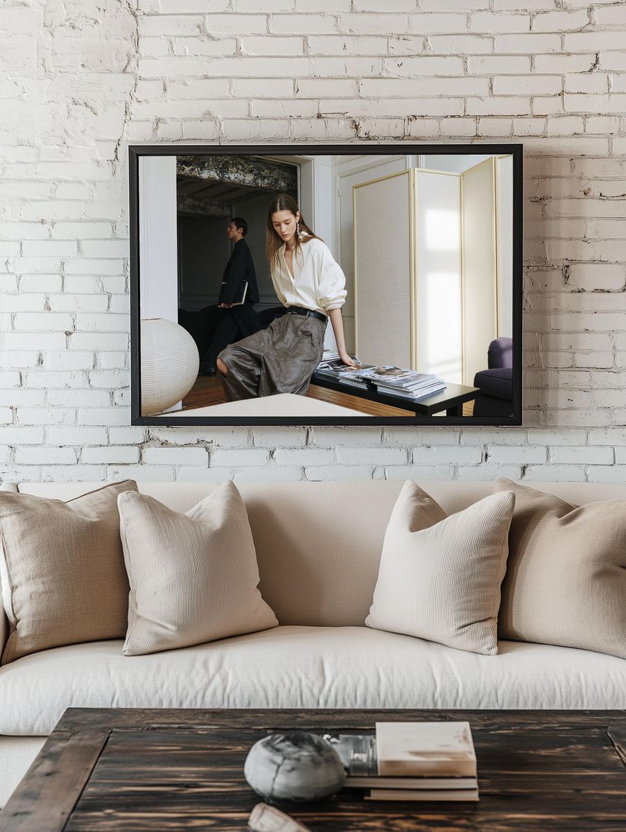 Fashion Editorial Interior Poster. room preview