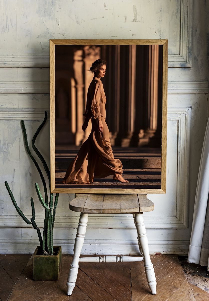 Elegant Fashion Portrait Poster. room preview