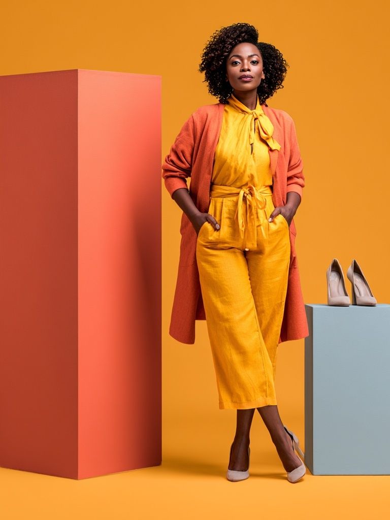 Fashion Portrait Photography Poster. poster detail