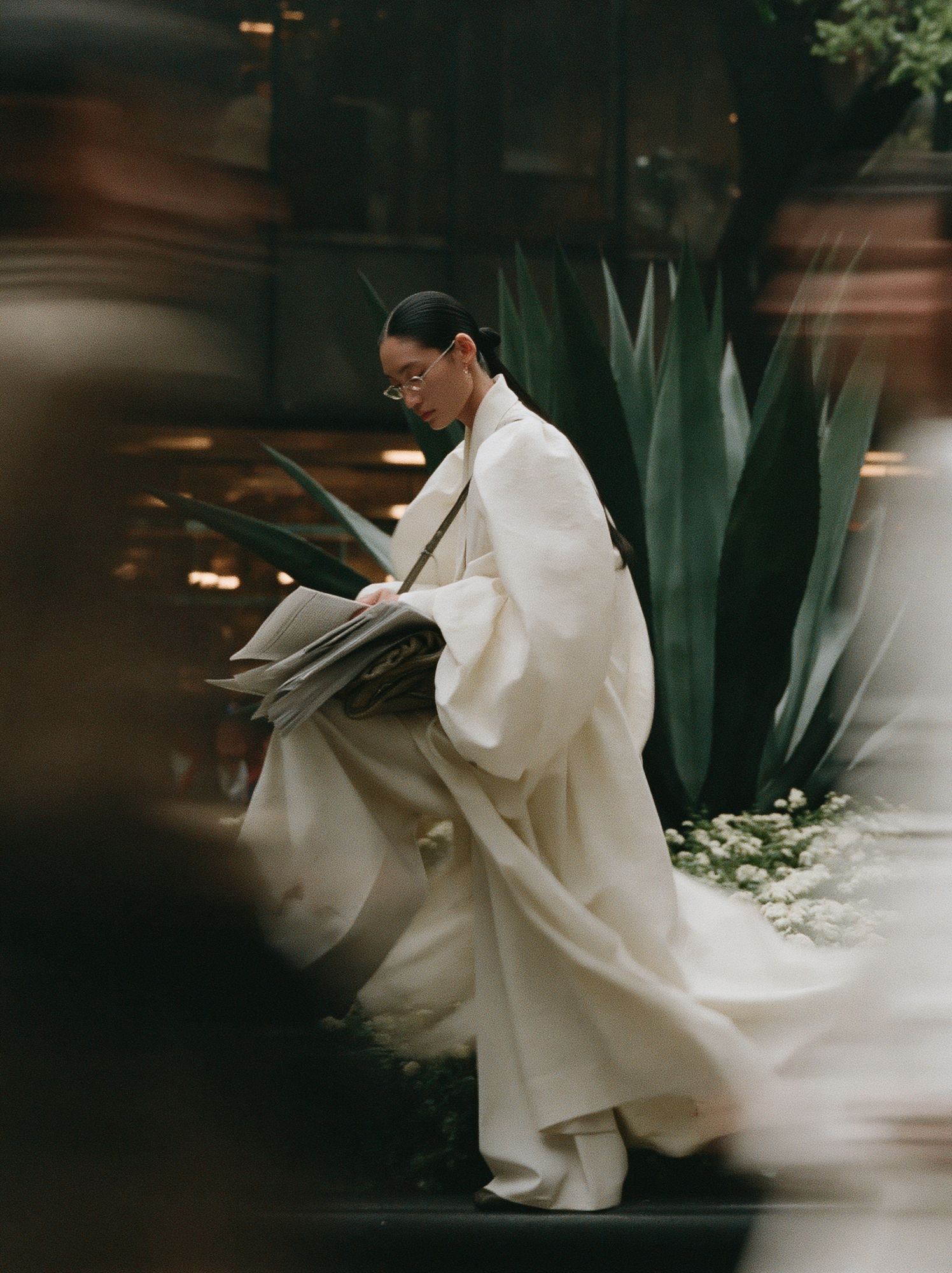 Elegant Fashion Portrait Print. poster — photography art