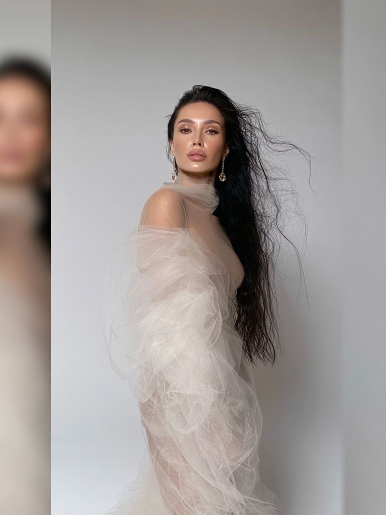 Elegant Fashion Portrait Poster. poster — fashion art