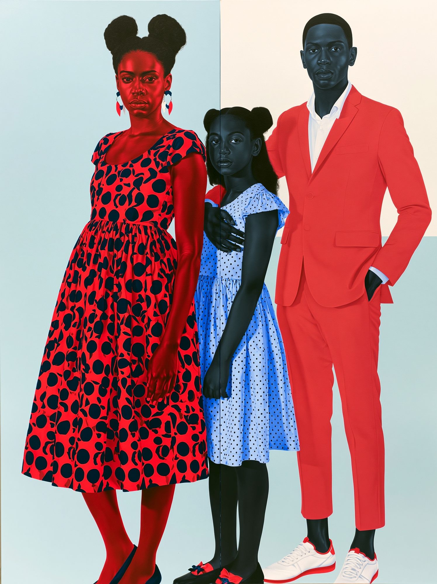 Bold Fashion Portrait Poster. poster — fashion art