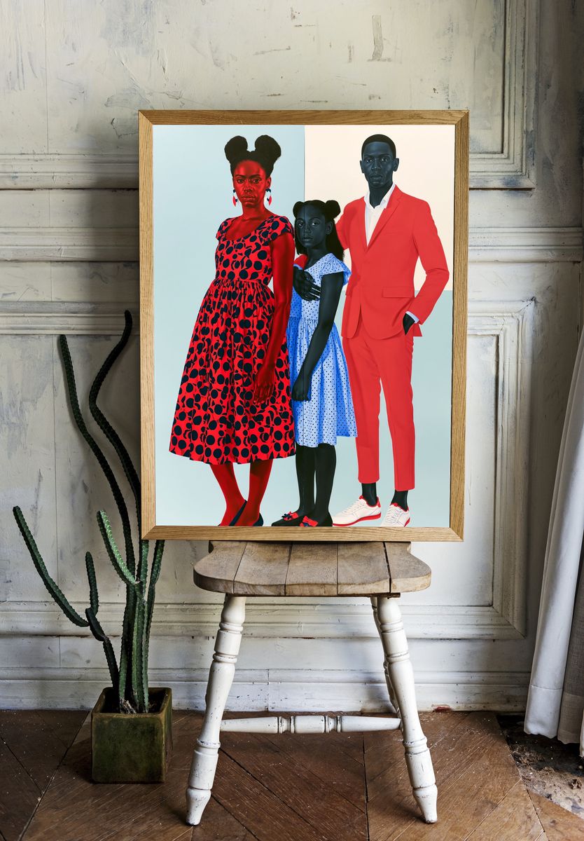 Bold Fashion Portrait Poster. room preview