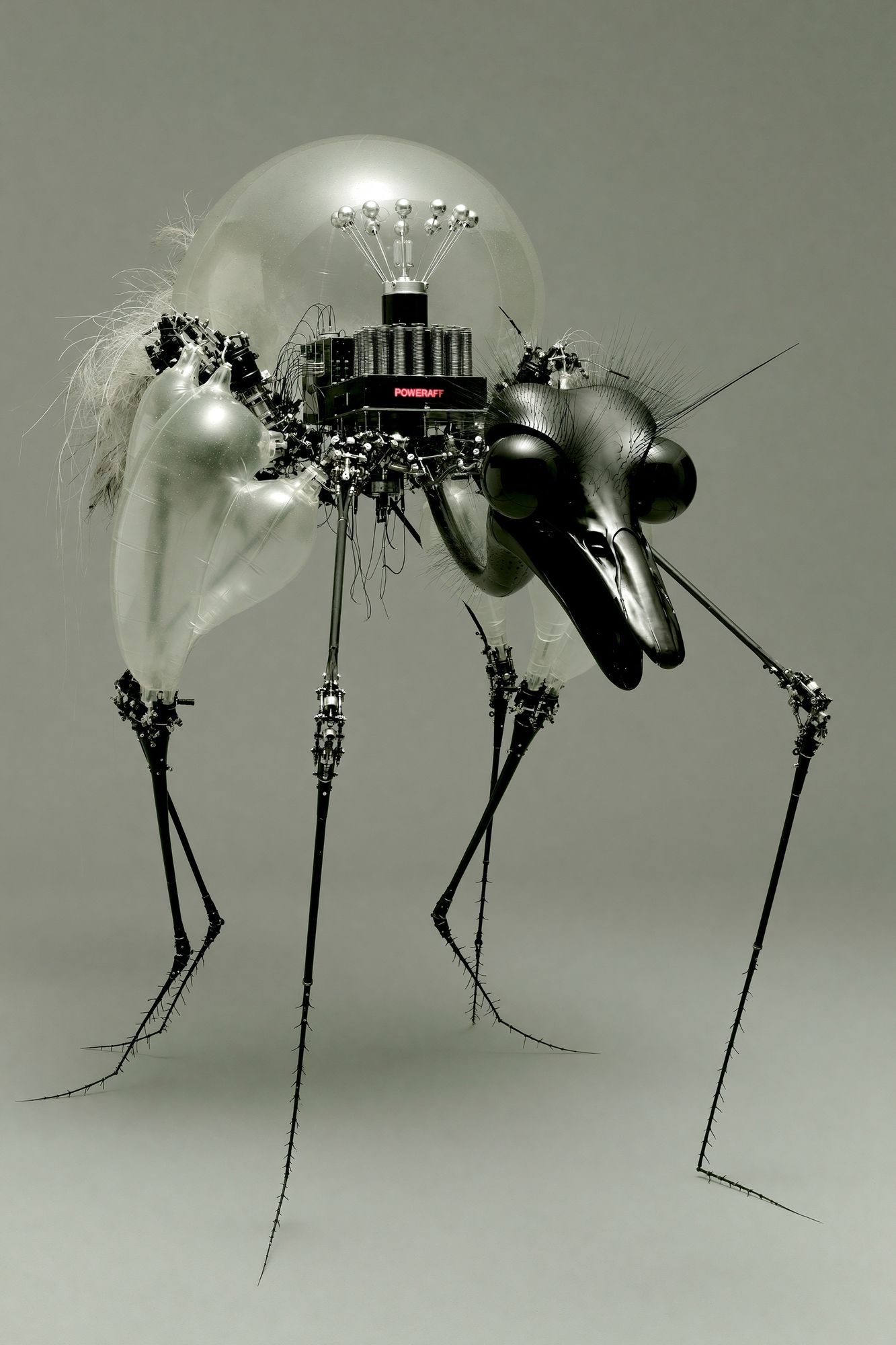 Surreal Mechanical Insect Print. poster — fine-art art