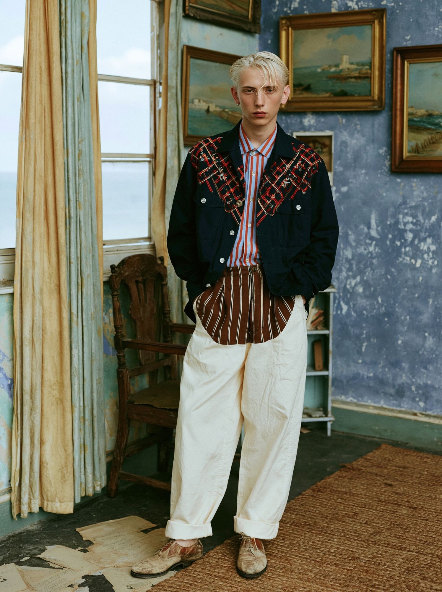 Editorial Fashion Portrait Poster. poster — photography art