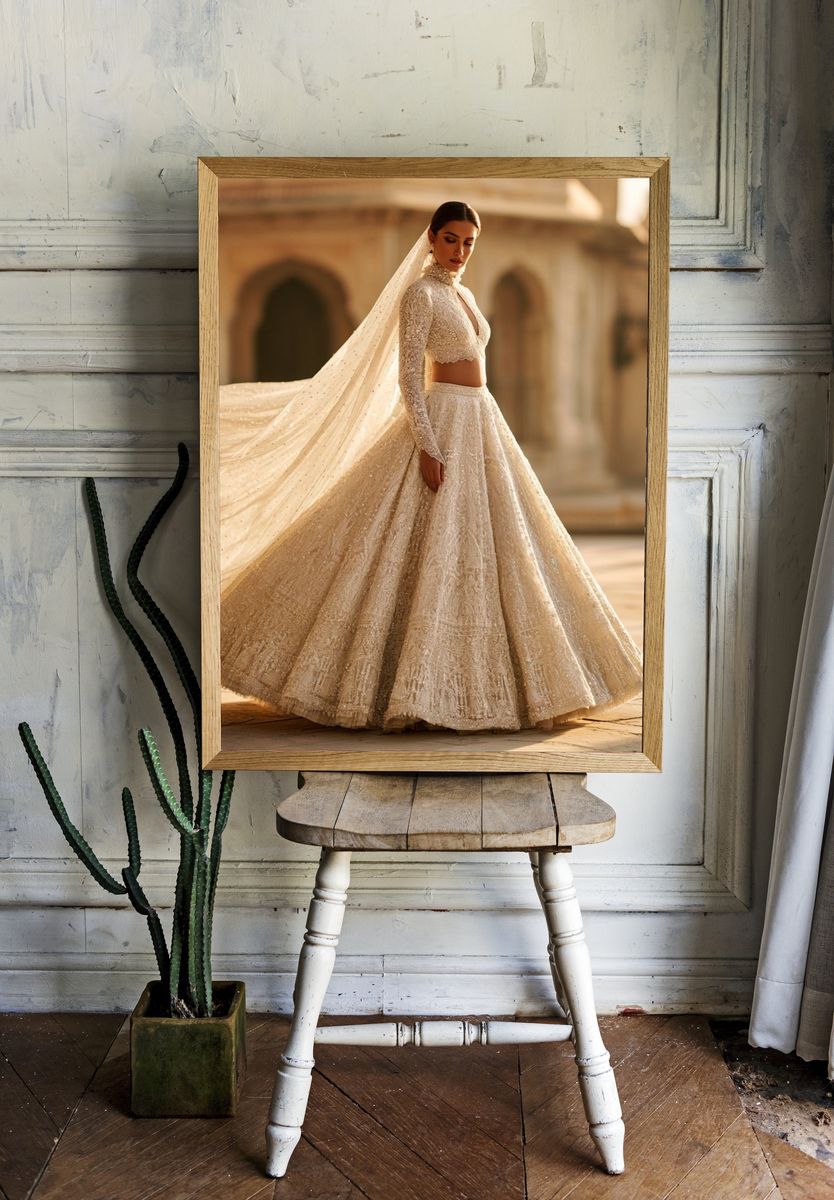 Bridal Couture Portrait Photography Poster. — room view 1