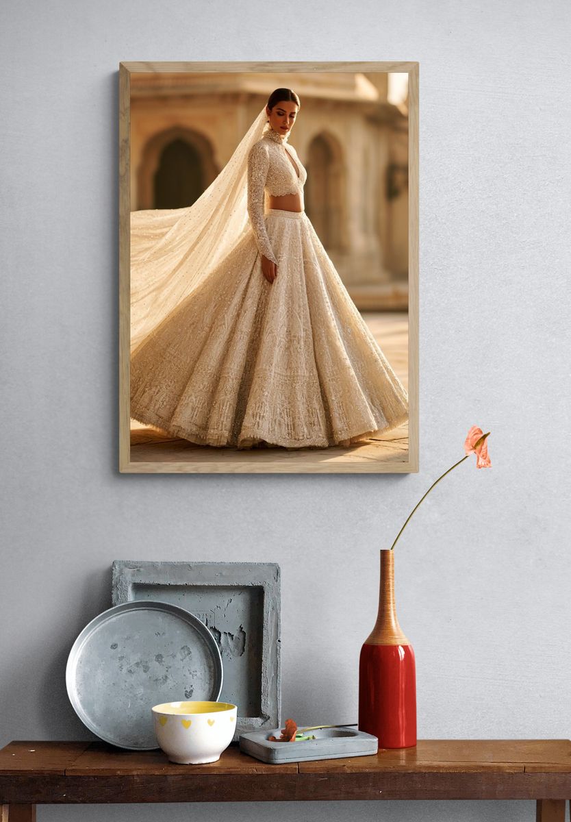 Bridal Couture Portrait Photography Poster. — room view 3
