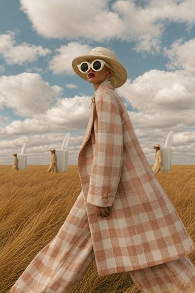 Pastel Fashion Field Poster. poster detail