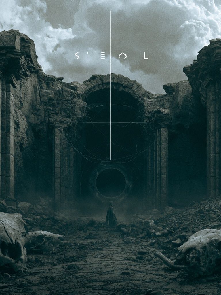 Eternal Ruins Surrealism Poster. poster detail