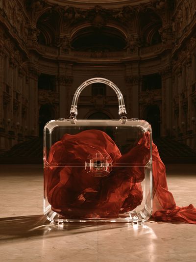 Luxury Handbag Still Life Poster.