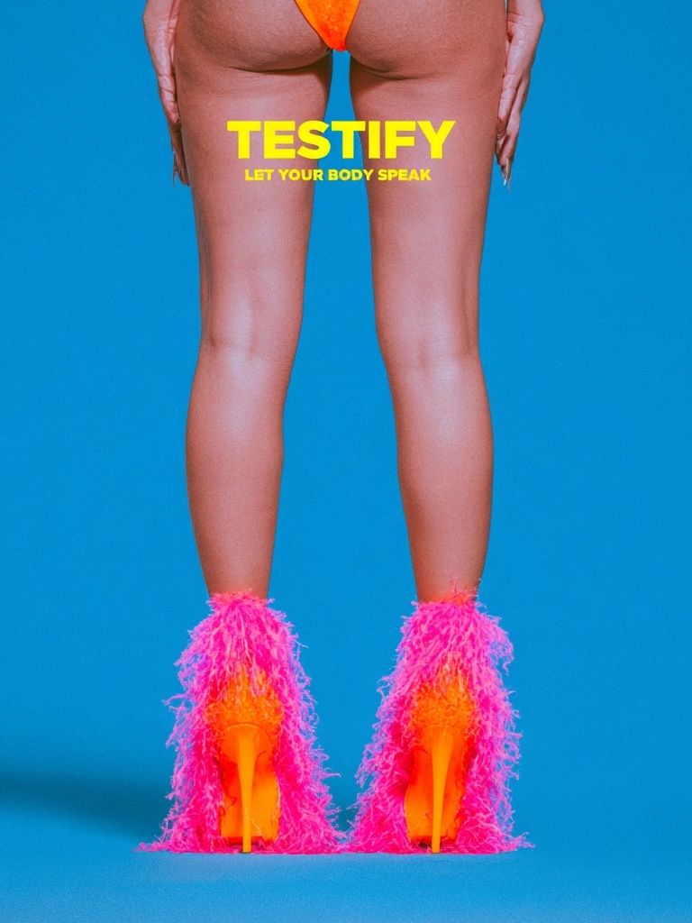 Pop Art Fashion Legs Poster. poster detail
