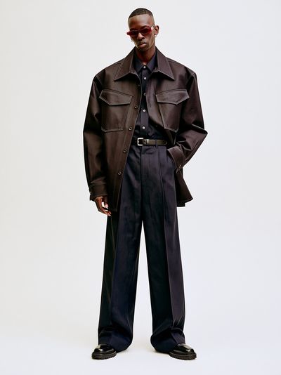 Editorial Fashion Portrait Poster.