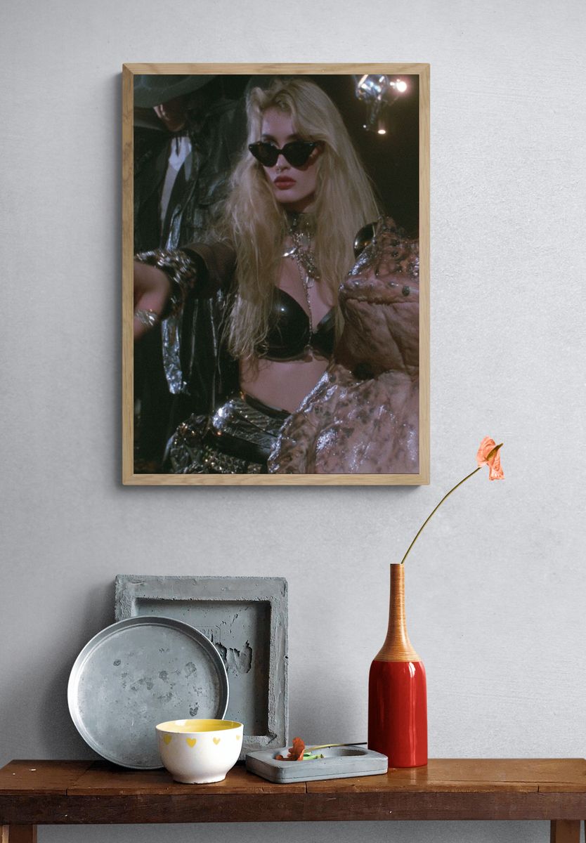 Glamour and Frog Portrait Print. — room view 3