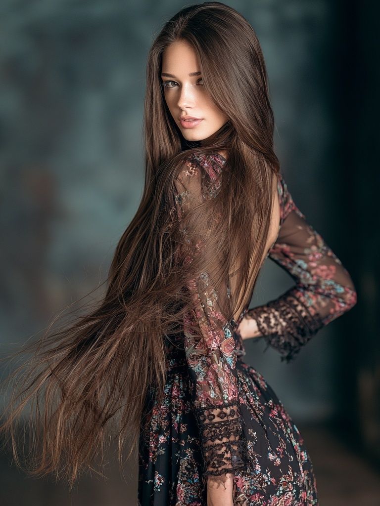 Bohemian Portrait Fashion Poster. poster — photography art