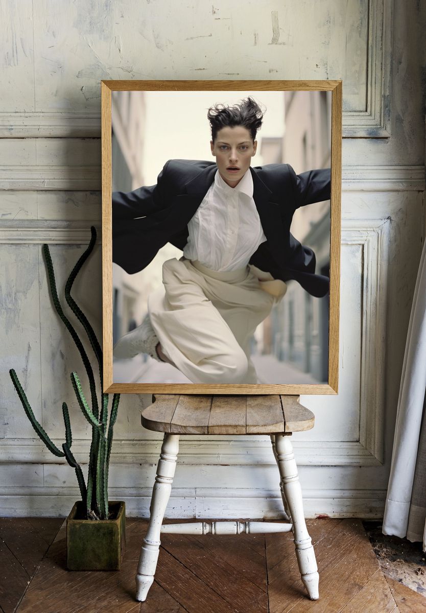 Fashion Street Leap Photography Poster. room preview