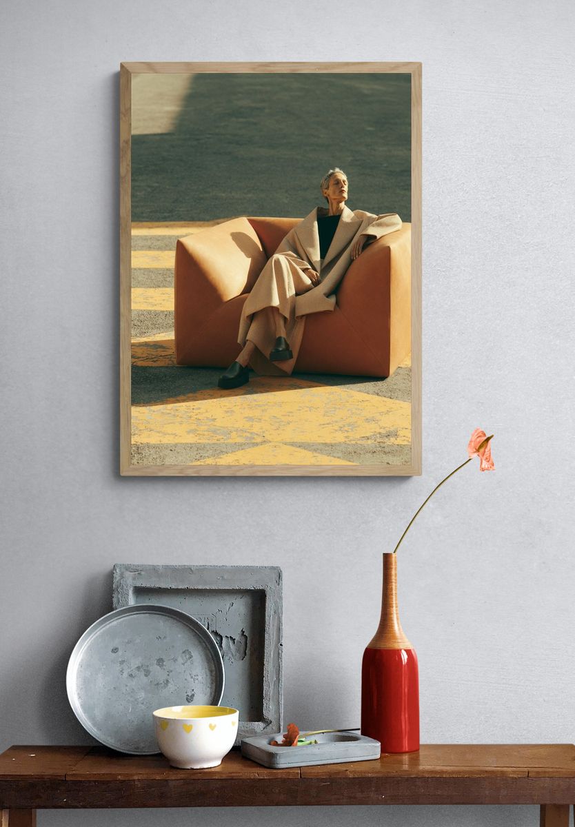 Editorial Street Portrait Poster. — room view 3