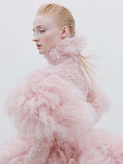 Pink Couture Portrait Poster. poster