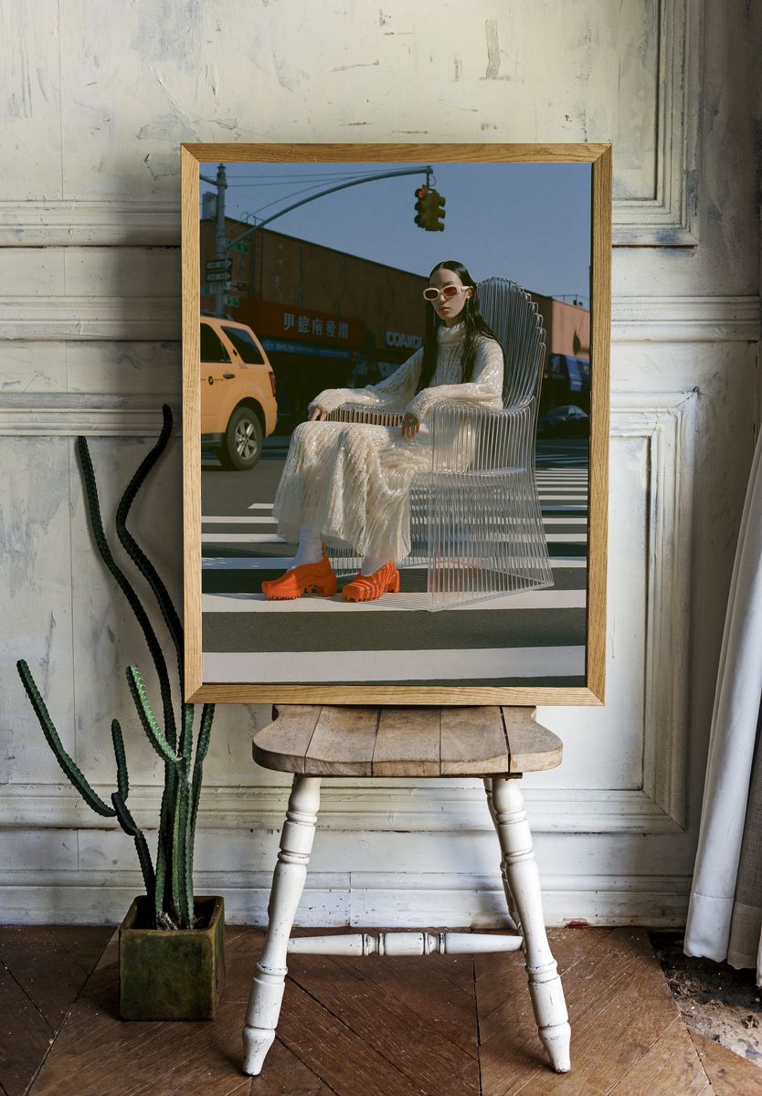 Avant-Garde Street Fashion Poster. room preview