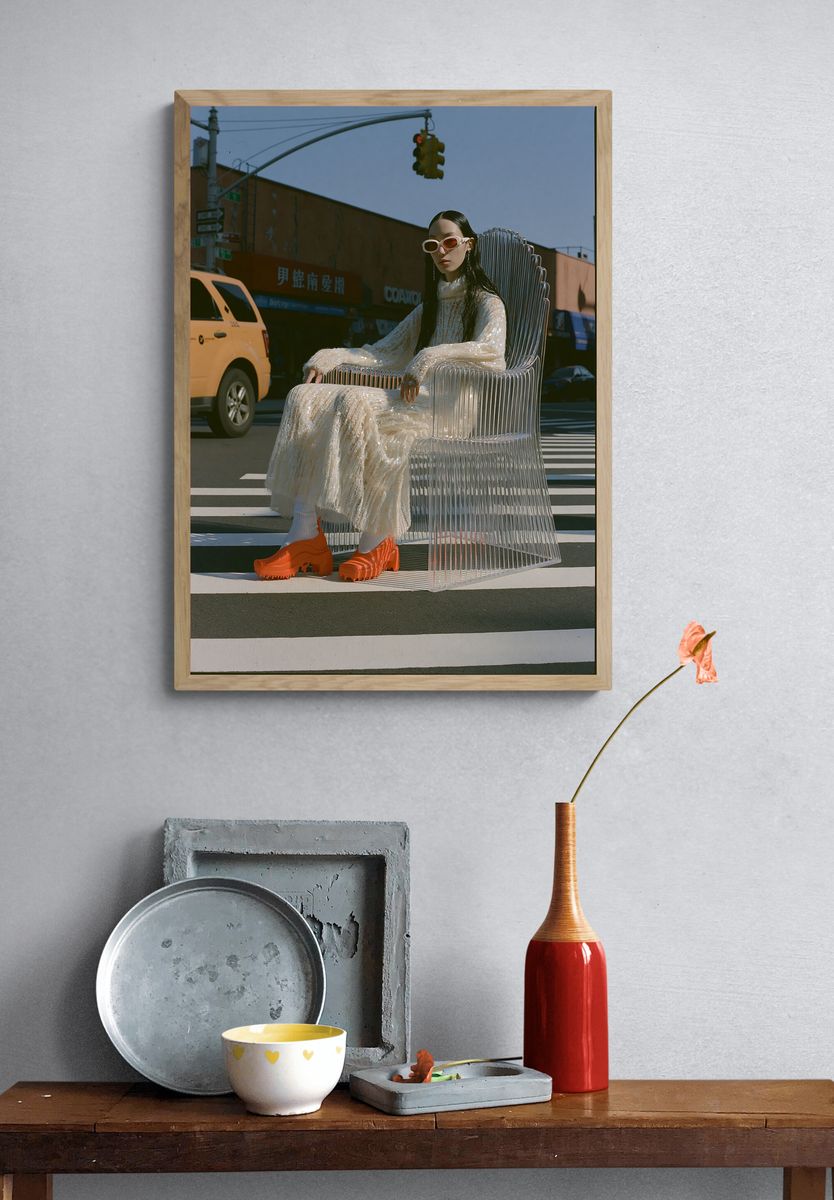 Avant-Garde Street Fashion Poster. — room view 3