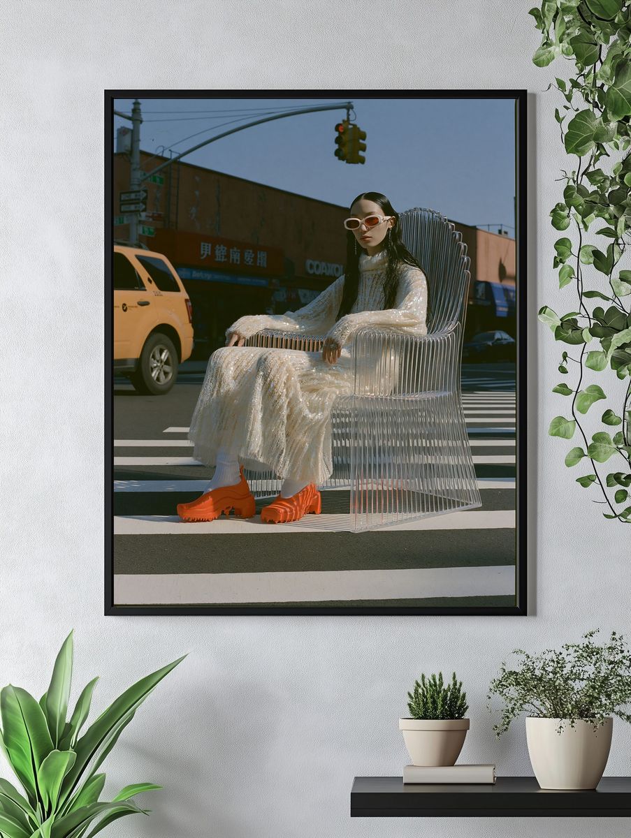 Avant-Garde Street Fashion Poster. — room view 4