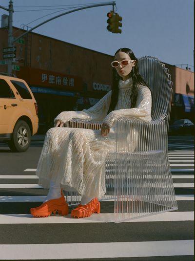 Avant-Garde Street Fashion Poster. poster