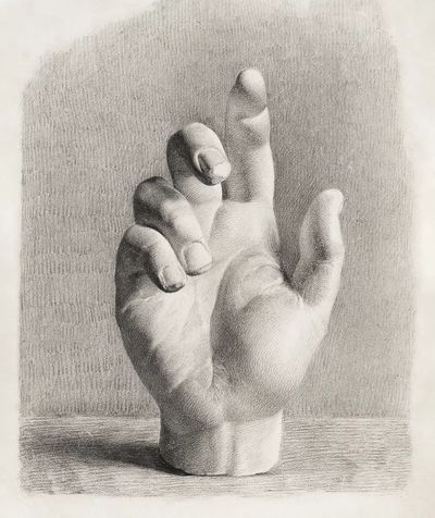 hand, drawn plaster Dankvart Dreyer. poster