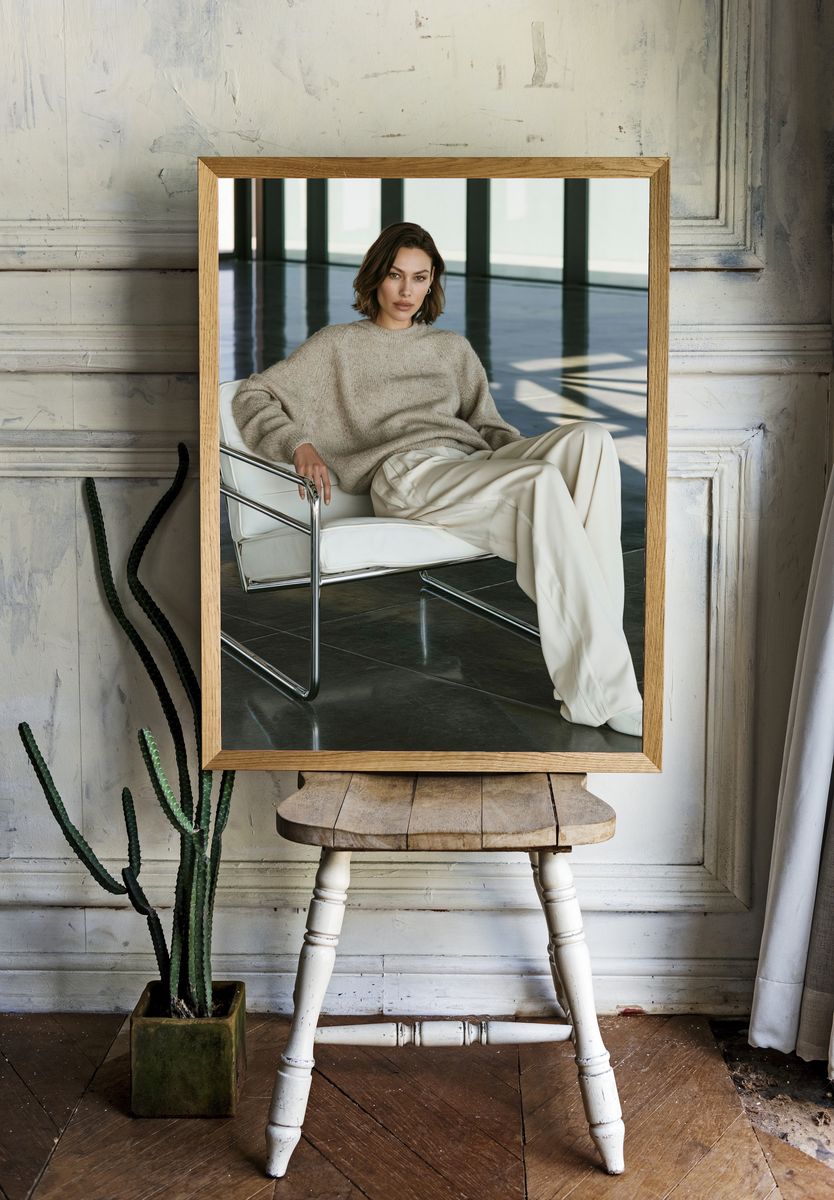Modern Fashion Portrait Poster. room preview