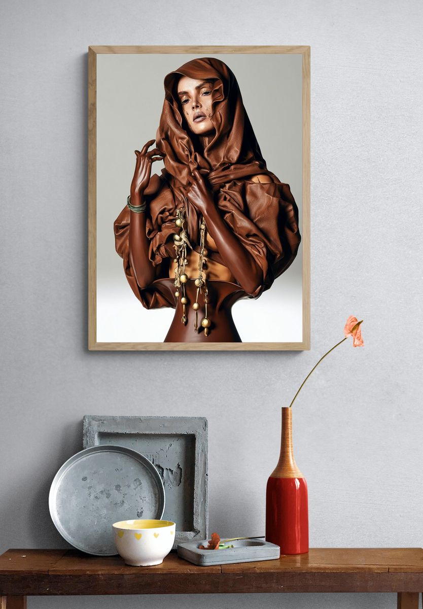 Fashion Portrait Photography Poster. — room view 3